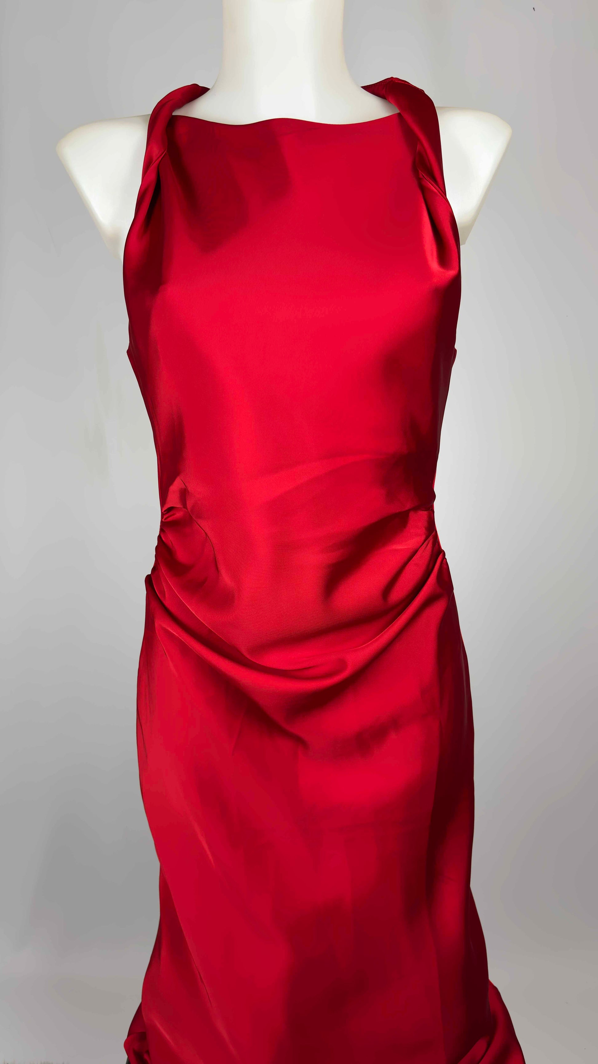 ROBE MIDI SANS MANCHES
